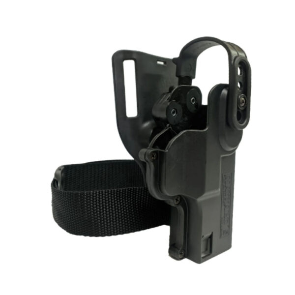 Coldre Curto de Cintura (MD3) com Tira/Fita - PRETO - Imagem 2