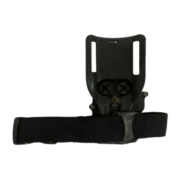 Coldre Curto de Cintura (MD3) com Tira/Fita - PRETO - Imagem 3
